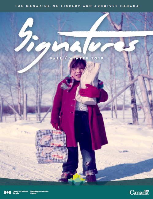 Cover page of Signatures, Fall/Winter 2019