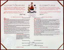 Image of the Proclamation of the Constitution Act, 1982 signed on April 17, 1982