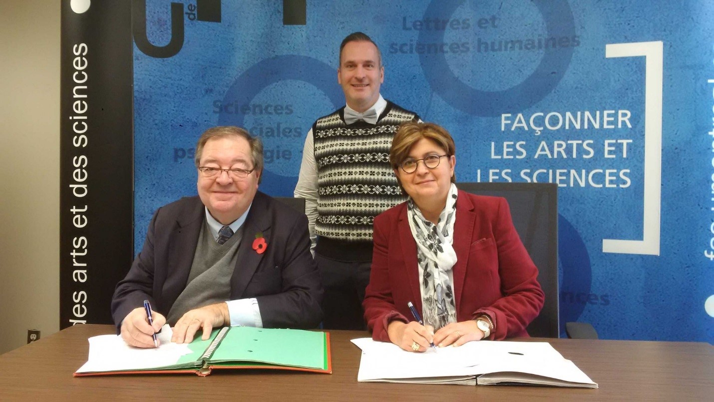 Dr. Guy Berthiaume, Dr. Clément Arsenault, and Dr. Tania Saba